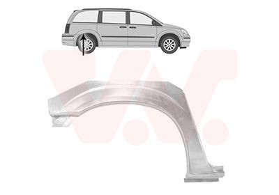 Painel lateral VAN WEZEL 0733146 VAN WEZEL 0733146 Painel lateral CHRYSLER PT CRUISER 2000