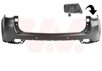VAN WEZEL Takapuskuri 2128546 2128546 VAN WEZEL Puskuri JEEP
