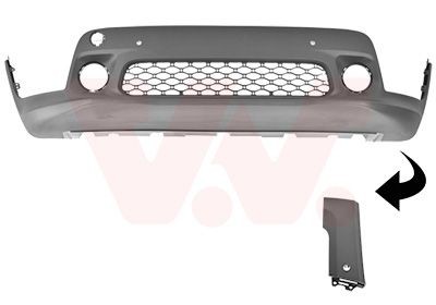 Kofanger VAN WEZEL 2129572 VAN WEZEL 2129572: Bagkofanger og forkofanger Jeep RENEGADE 2019