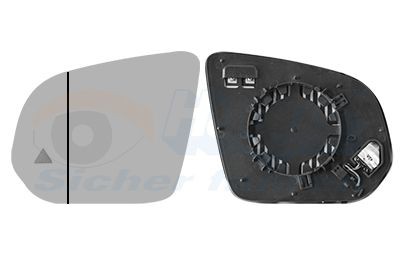 Spiegelglas, buitenspiegel VAN WEZEL 2957835 VAN WEZEL 2957835: Spiegels Mercedes G-Klasse 2018