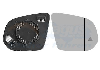 Vidro de espelho, espelho retrovisor exterior VAN WEZEL 2957836 VAN WEZEL 2957836 Retrovisor exterior direito e esquerdo Mercedes-Benz Classe G 2018