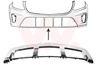 VAN WEZEL Αεροτομή 3069500 Σπόιλερ VAN WEZEL GLK 3069500 φθηνά