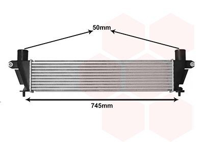 VAN WEZEL Intercooler 36014701 VAN WEZEL 36014701 Gemini Hatchback (JT) Intercooler til en rimelig pris