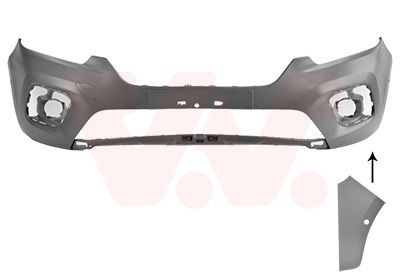 VAN WEZEL Nárazník 4416575 VAN WEZEL 4416575 Nárazník RENAULT Grand Kangoo III MPV za nízku cenu