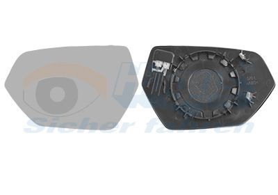 VAN WEZEL Spoguļstikls, Ārējais atpakaļskata spogulis 4950837 VAN WEZEL 4950837 Atpakaļskata spogulis Leon Sportstourer (KL8) orģinālās cena