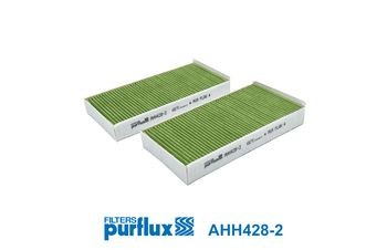 PURFLUX Filtro, ar do habitáculo AHH428-2 AHH428-2 Filtro do habitáculo PURFLUX BMW Série 1
