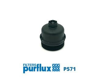 PURFLUX Deckel, Ölfiltergehäuse P571 P571 Ölfiltergehäuse CITROËN JUMPER PURFLUX kaufen
