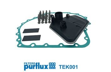 PURFLUX Hydrauliekfilterset, automatische aandrijving TEK001 PURFLUX TEK001 Versnellingsbak, filter Seat Exeo st originele prijs