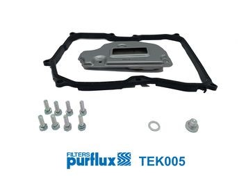 PURFLUX Hydraulisk filtersett, automatgir TEK005 pris Automatfilter Volkswagen 1K1 TEK005 PURFLUX