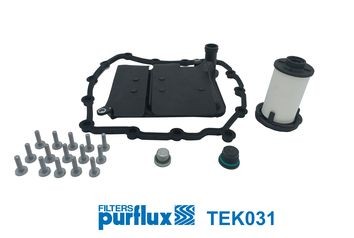 PURFLUX Σετ αλλαγής λαδιών αυτόματου κιβωτίου TEK031 PURFLUX TEK031 Σετ ανταλλακτικών, αλλαγή λαδιών - ακτ BMW E88 σε χαμηλές τιμές