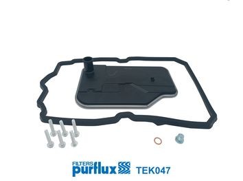 PURFLUX Hydraulisk filtersett, automatgir TEK047 PURFLUX TEK047 Automatfilter Mercedes C218 pris