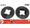TRW | Disco de travão DF2679 para HONDA Accord V Sedan (CE, CF) baratas online