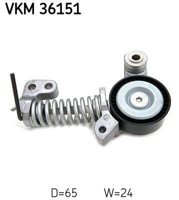 SKF Spännrulle, aggregatrem VKM 36151 SKF VKM 36151 Spännrulle 142 Volvo original