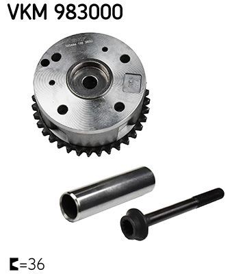 SKF Regolatore albero a camme VKM 983000 Costo Ruota dentata, albero a camme SKF Volkswagen VKM 983000