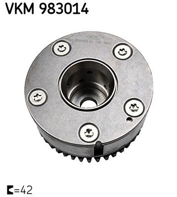 SKF Nokkenasversteller VKM 983014 SKF VKM 983014 Tandwiel, nokkenas Clio 4 goedkoop