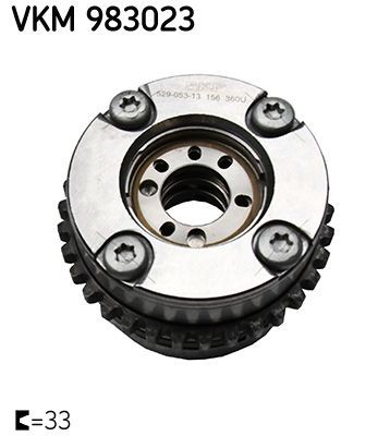 SKF Ρυθμιστής εκκεντροφόρου άξονα VKM 983023 VKM 983023 Οδοντωτός τροχός εκκεντροφόρου MERCEDES-BENZ CLS SKF