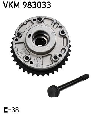SKF Regolatore albero a camme VKM 983033 VKM 983033 SKF Ruota dentata, albero a camme Volkswagen prezzo