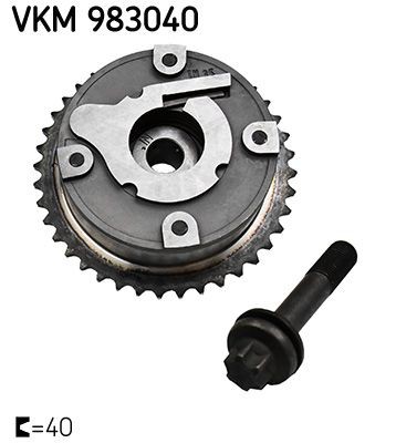 SKF Kamakselregulering VKM 983040 VKM 983040 Tannhjul kamaksel ALFA ROMEO 159 SKF