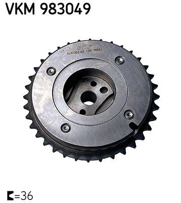 SKF Regolatore albero a camme VKM 983049 Costo Ruota dentata, albero a camme SKF Volkswagen VKM 983049