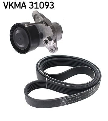 SKF Σετ ιμάντων poly-V VKMA 31093 SKF VKMA31093 Κιτ ιμάντα κίνησης Q3 Sportback (F3N) τιμες