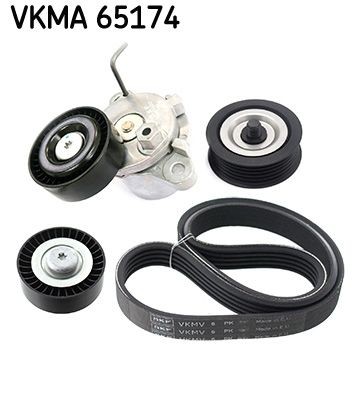 SKF Poly V-riem set VKMA 65174 SKF VKMA 65174 Multiriem set Hyundai i30 II Station Wagon aan een voordelige prijs