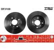TRW | Disco de travão DF3109 para HONDA Accord VI Aerodeck (CF) baratas online
