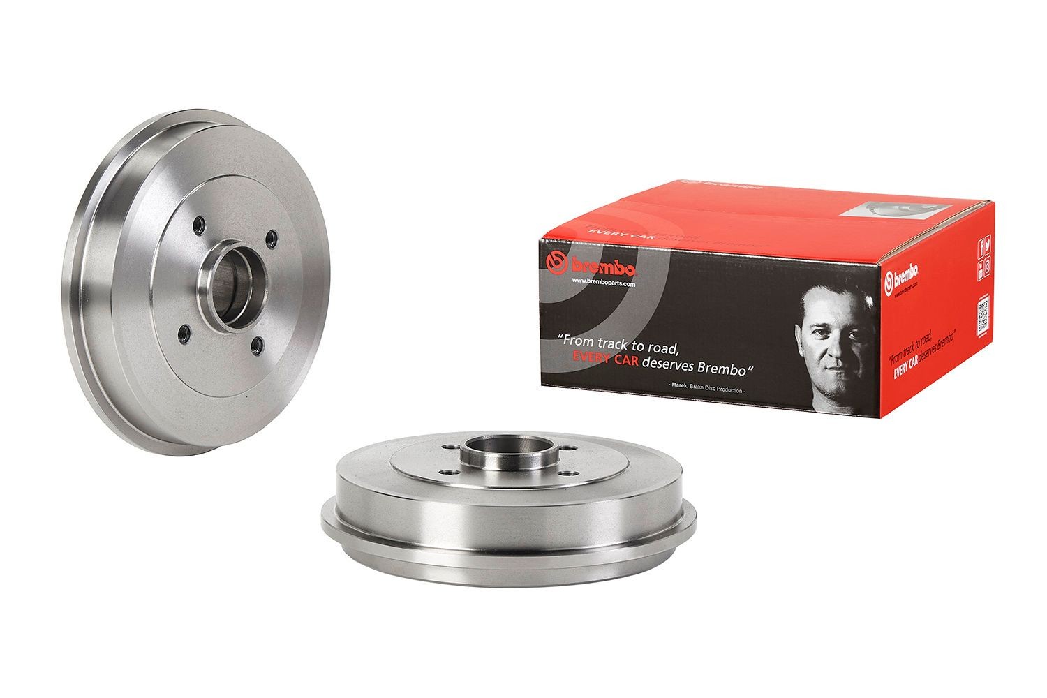 BREMBO Tambour de frein 14.E309.10 Tambour de frein BREMBO 106 14.E309.10 pas cher