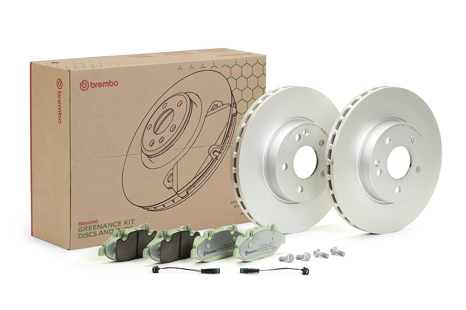 Remschijven en blokken BREMBO KT 10 030 BREMBO KT 10 030: Remschijven en blokken, set Mercedes VIANO 2022