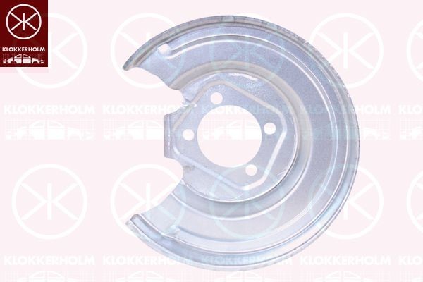 KLOKKERHOLM Ochranný plech proti rozstreku, Brzdový kotúč 8118875 8118875 Ochranný plech proti rozstreku brzdový kotúč TOYOTA CAMRY KLOKKERHOLM