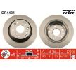 TRW | Disco de travão DF4431 para HONDA Accord VII Tourer (CM) baratas online