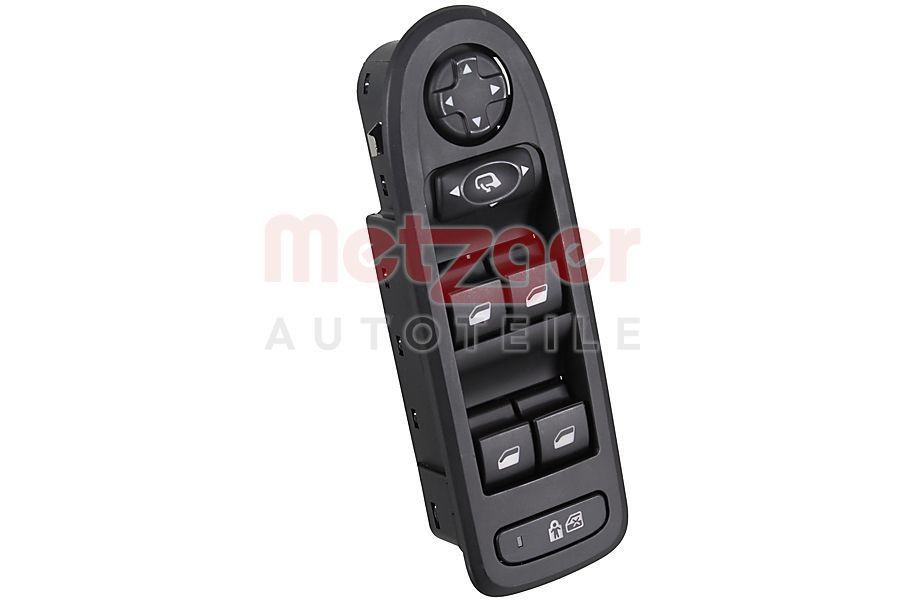 Interruptor, elevadores dos vidros METZGER 09161180 METZGER 09161180: Interruptor elevadores dos vidros Peugeot 308 2015