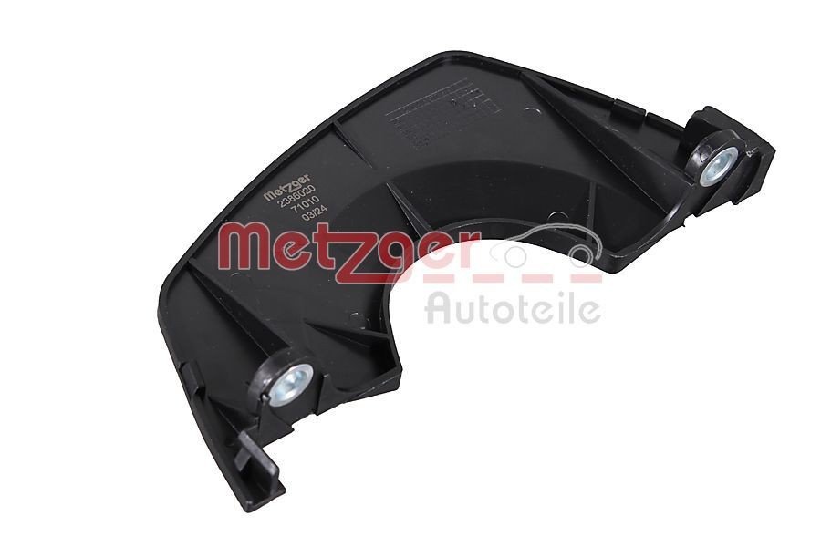 Avdekning, tannrem METZGER 2386020 METZGER 2386020: Registerreim deksel Audi 80 2010