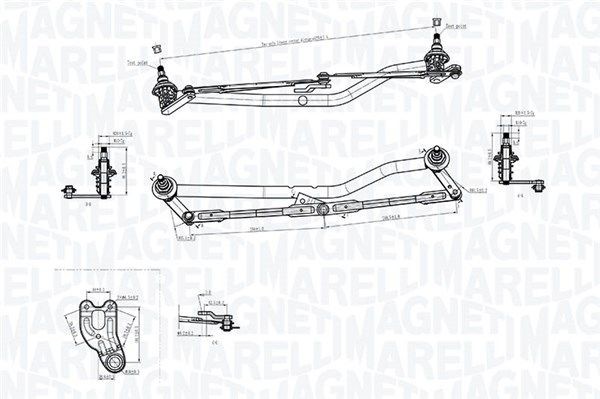 MAGNETI MARELLI Ντίζες υαλοκαθαριστήρων 085570787010 MAGNETI MARELLI 085570787010 γνήσια Μηχανισμός υαλοκαθαριστήρων E46 Coupe κόστος