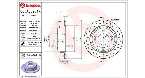 MAGNETI MARELLI Δισκόπλακα 360406177802 Δισκόφρενα MAGNETI MARELLI RIO 360406177802 φθηνά