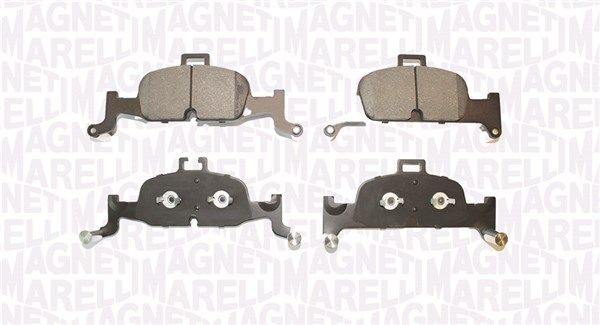 MAGNETI MARELLI Piduriklotsid 363916061278 MAGNETI MARELLI Sport piduriklotsid AUDI 363916061278