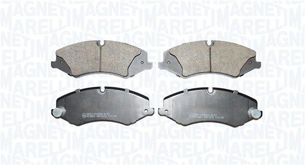MAGNETI MARELLI Bromsbelägg 363916061304 363916061304 MAGNETI MARELLI bromsbelägg LAND ROVER RANGE ROVER