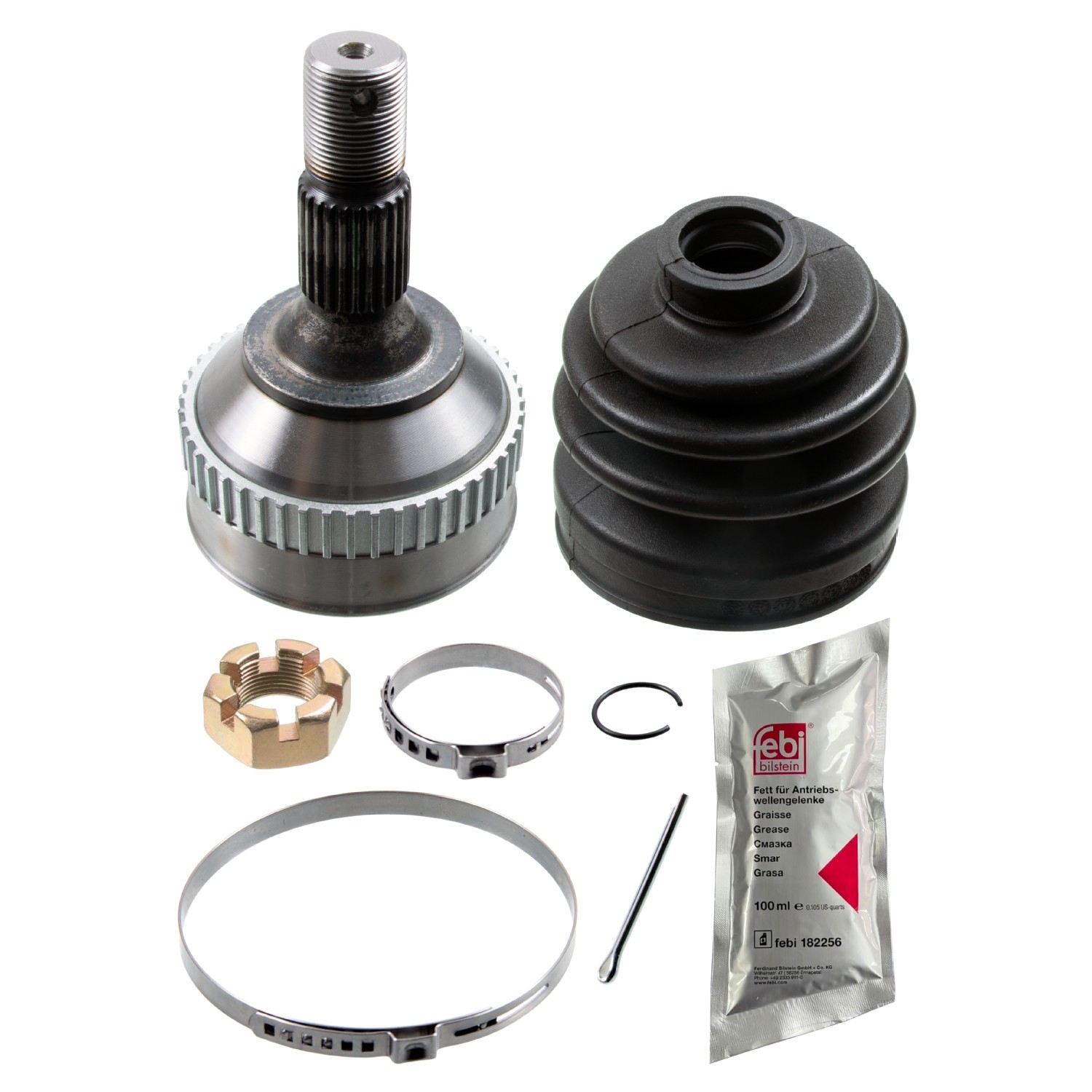 FEBI BILSTEIN Sada kĺbov hnacieho hriadeľa 186050 Homokinetický kĺb FEBI BILSTEIN BOXER 186050 lacné