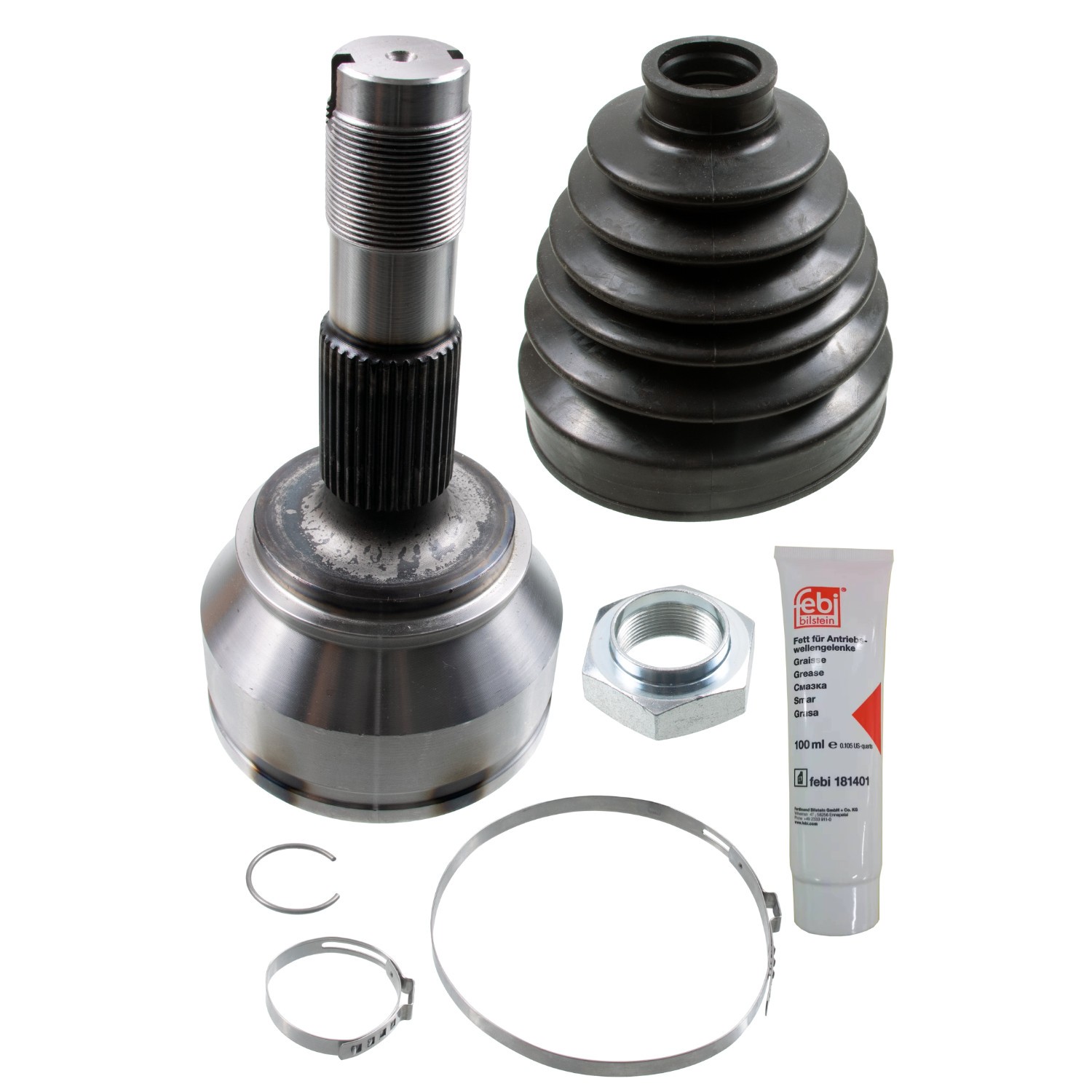FEBI BILSTEIN Homokineet reparatie set, aandrijfas 186136 Fiat BRAVO Homokineet FEBI BILSTEIN 186136