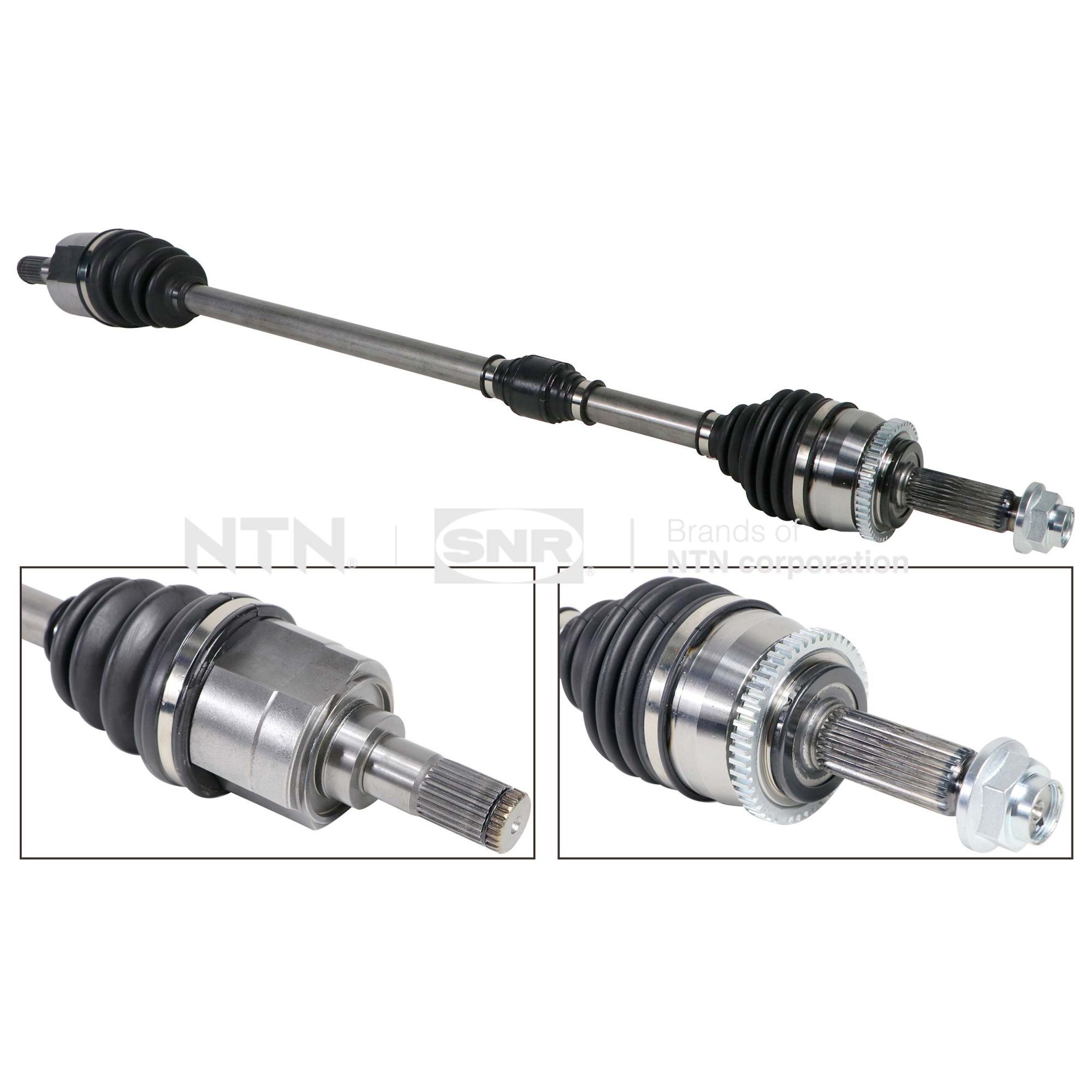 SNR Aandrijfas DK84.004 DK84.004 Aandrijfassen KIA RIO SNR