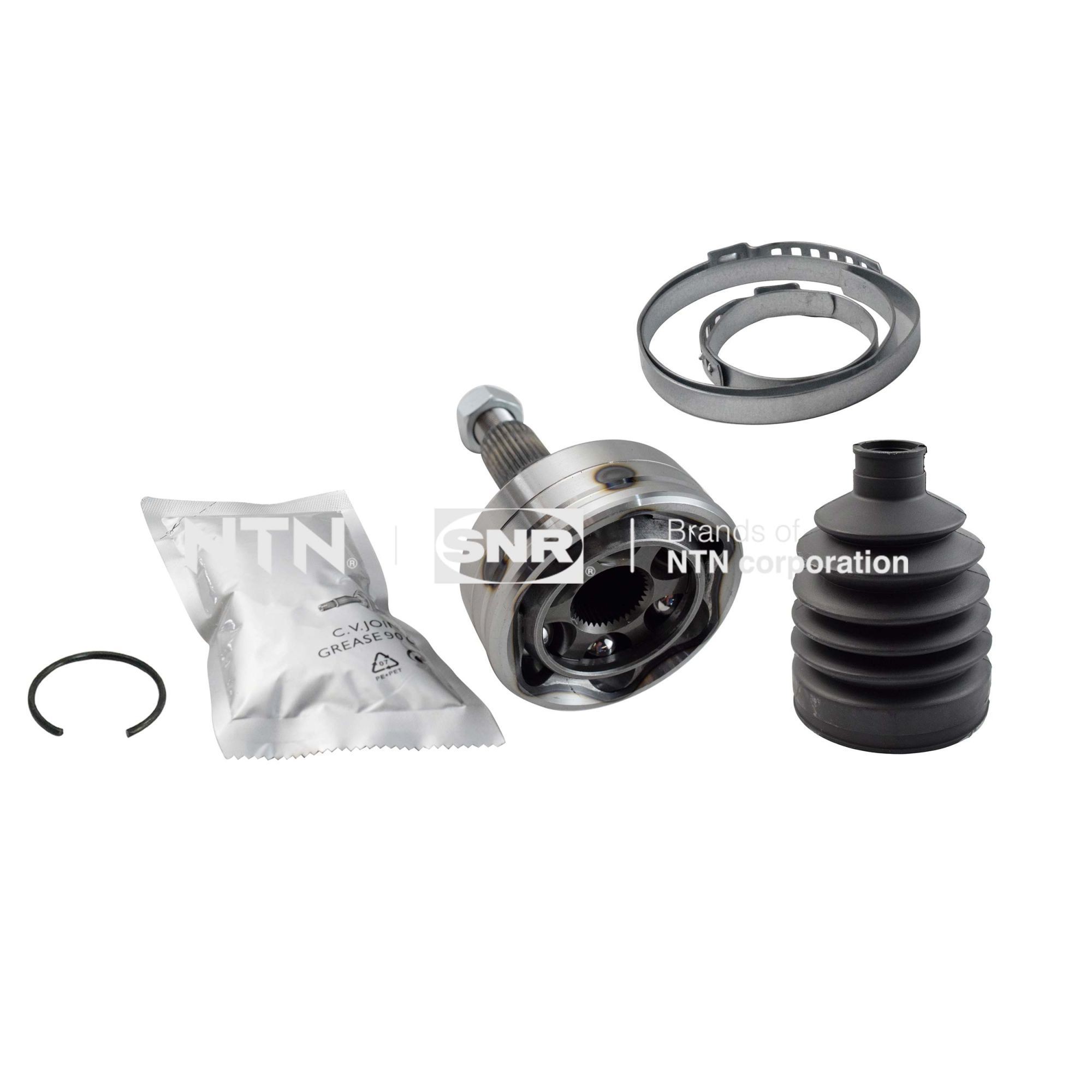 Homokineet reparatie set, aandrijfas SNR OJK55.059 SNR OJK55.059: Homokineet reparatie set aandrijfas Opel VIVARO 2005
