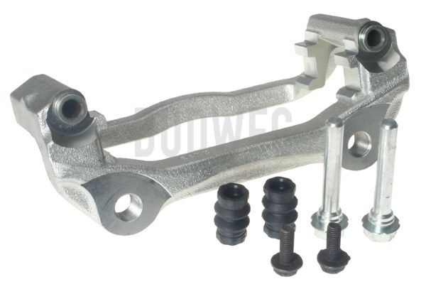 BUDWEG CALIPER Houder, remklauw 384128-1 BUDWEG CALIPER 384128-1 Remzadel houder Nissan Sunny Traveller Y10 prijs