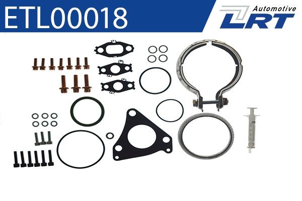 LRT Turbocharger, montageset ETL00018 LRT ETL00018 Montageset uitlaatsysteem Sprinter 3-t Flatbed Vrachtwagen / Chassis (910) goedkoop