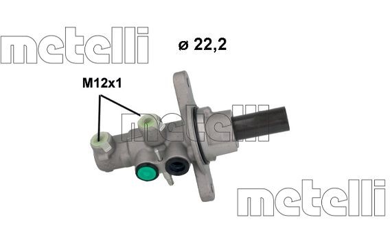 METELLI Κεντρική αντλία φρένων 05-1201 05-1201 Αντλια φρενων TOYOTA STARLET METELLI