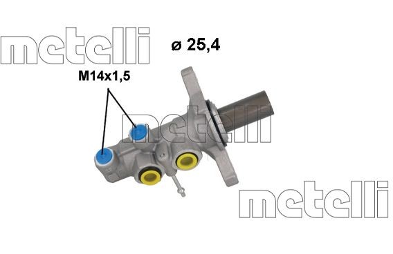METELLI Bomba central dos travões 05-1274 METELLI 05-1274 Bomba central dos travões Ford Focus IV HN a um preço acessível
