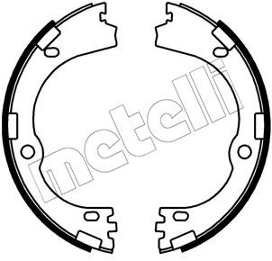 METELLI Sada brzd. čeľustí parkov. brzdy 53-0752 Čeľustí parkovacej brzdy METELLI TUCSON 53-0752 lacné