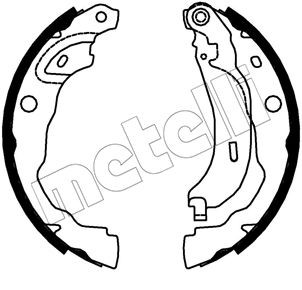 METELLI Piduriklotside komplekt 53-0753 METELLI 53-0753 Trummelpidur Juke II (F16) hind