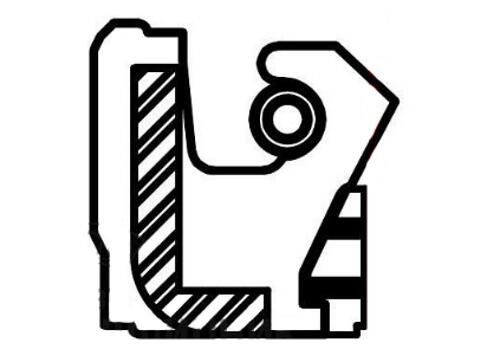 CORTECO Wellendichtring, Servopumpe 19019827B CORTECO 19019827B Reparaturset Chevrolet Aveo T200 2005