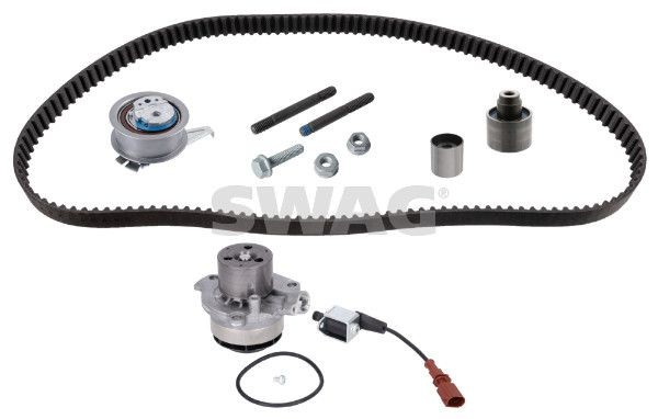 SWAG Bomba de água + kit de correia dentada 33 11 0491 33 11 0491 Bomba de água + kit de distribuição VW VENTO SWAG