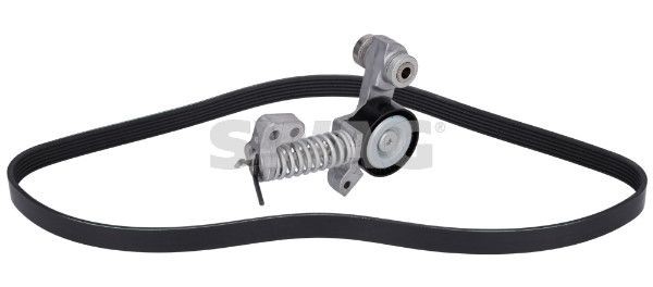 Jeu de courroies trapézoïdales à nervures SWAG 33 11 0501 SWAG 33 11 0501: Kit complet de courroies d'accessoire Volvo XC60 2016