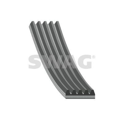 SWAG Multiriem 33 11 0738 Riemen MERCEDES-BENZ S-Klasse Sedan (W223): Multiriem SWAG 33 11 0738